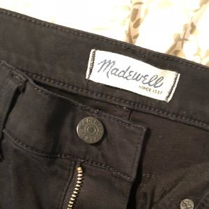 Madewell Black Skinny Jeans (Worn Twice!)